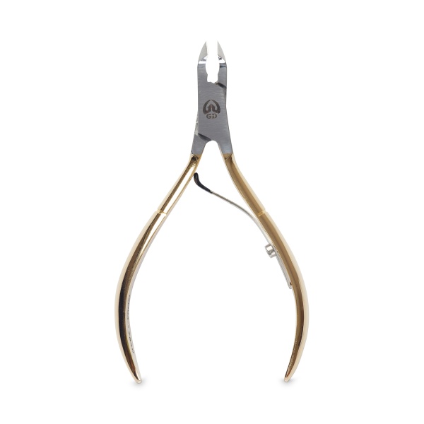 GD Кусачки для кутикулы, 4 мм, золотистые купить - 0