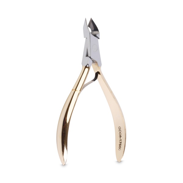 GD Кусачки для кутикулы, 6 мм, золотистые купить - 0