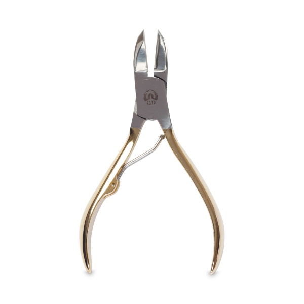 GD Кусачки для ногтей, 17 мм, золотистые купить - 0