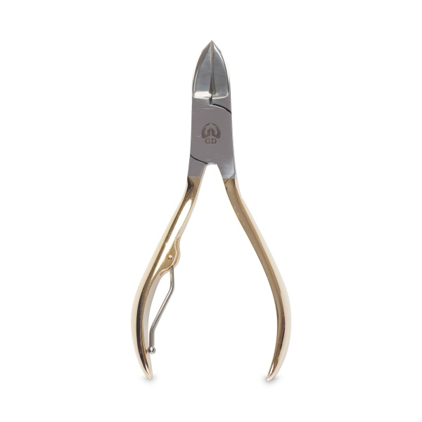 GD Кусачки для ногтей, 17 мм, золотистые купить - 0