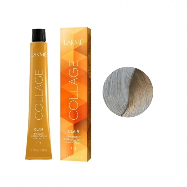 Lakme Крем-краска Collage, 12/72 Суперосветляющий сине-фиолетовый блондин, 60 мл купить - 0