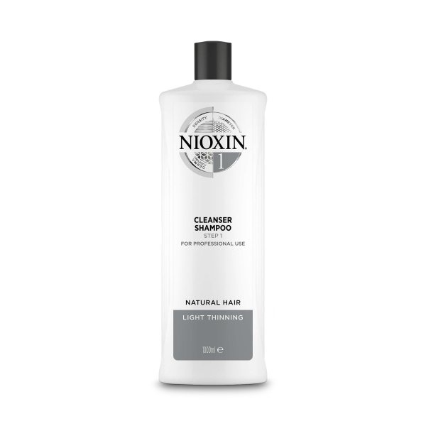 Nioxin Очищающий шампунь Система 1, 1000 мл купить - 0