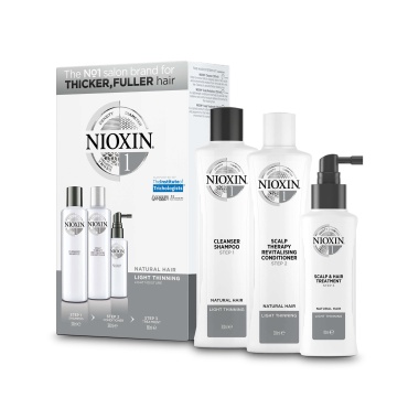 Nioxin Набор для натуральных волос с тенденцией к истончению Система 1 XXL: Шампунь + Кондиционер + Маска, 300 мл + 300 мл + 100 мл купить