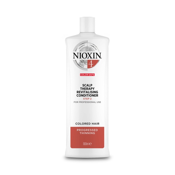 Nioxin Увлажняющий кондиционер для окрашенных истонченных волос Система 4, 1000 мл купить - 0