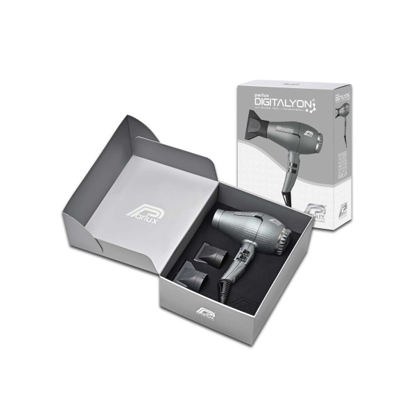 Parlux Фен Digitalyon, 2400 Вт, серый купить - 0