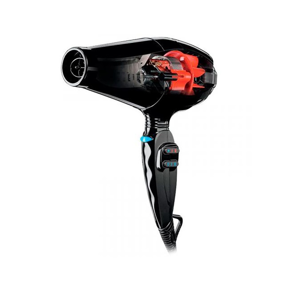 BaByliss Pro Фен Veneziano 2000 Вт, 2 насадки, черный купить - 0
