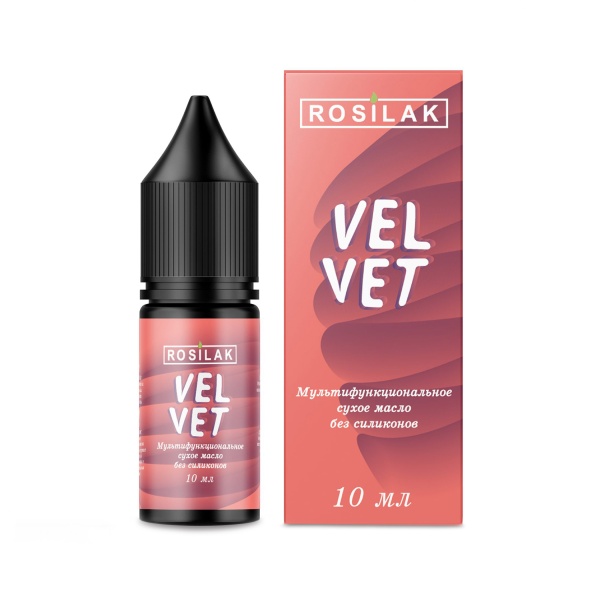 Rosilak Многофункциональное сухое масло Velvet, без силиконов, с аргановым маслом, 10 мл купить - 0