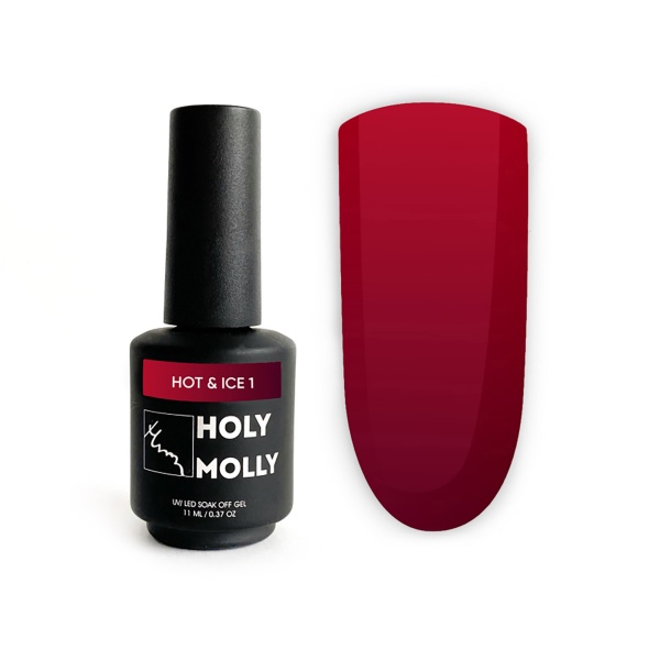 Holy Molly Гель-лак Hot & Ice, №01, 11 мл купить - 0