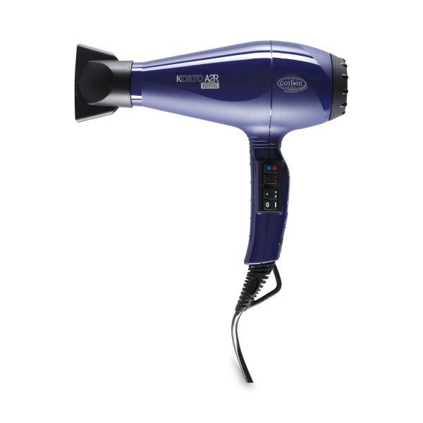 Coifin Фен с ионизацией KTkaaRi, 2400 Вт, 2 насадки, синий купить - 0