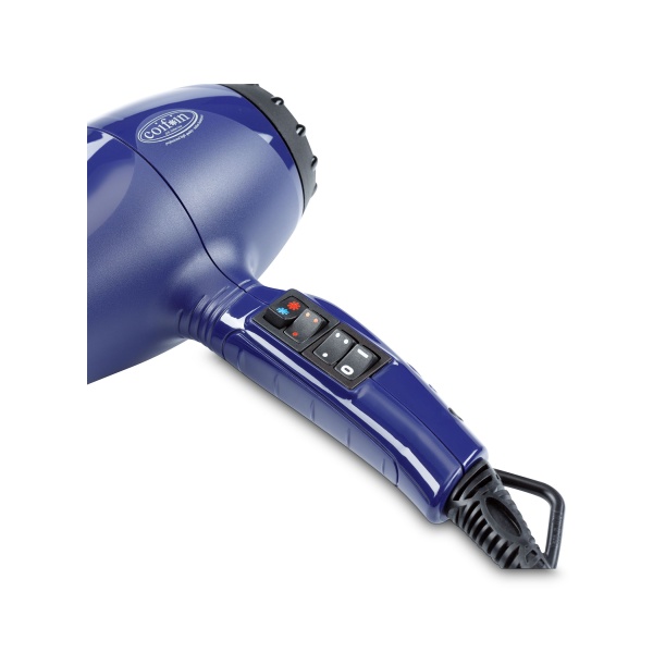 Coifin Фен с ионизацией KTkaaRi, 2400 Вт, 2 насадки, синий купить - 0