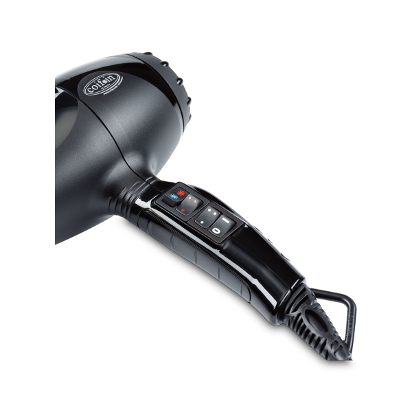 Coifin Фен с ионизацией KTkaaRi, 2400 Вт, 2 насадки, черный купить - 0