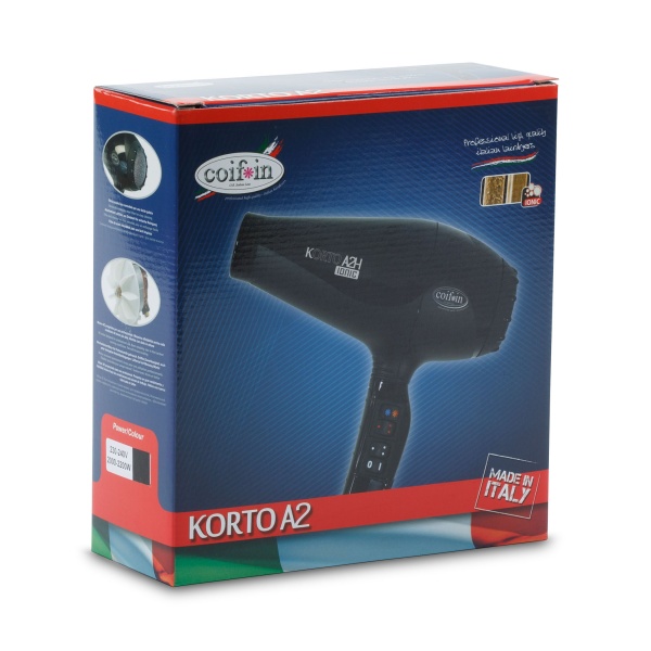 Coifin Фен с ионизацией KTkaaHi, 2200 Вт, 2 насадки, черный купить - 0