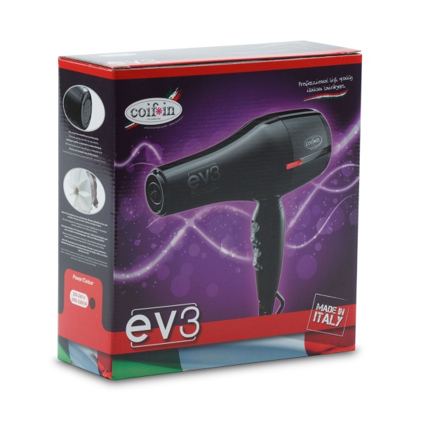 Coifin Фен EVBX3R, 2300 Вт, 2 насадки, черный купить - 0