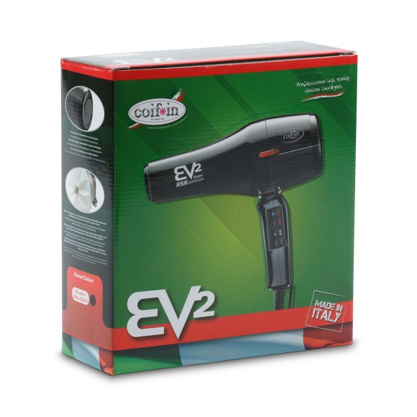 Coifin Фен EVBX2R, 2300 Вт, 2 насадки, черный купить - 0