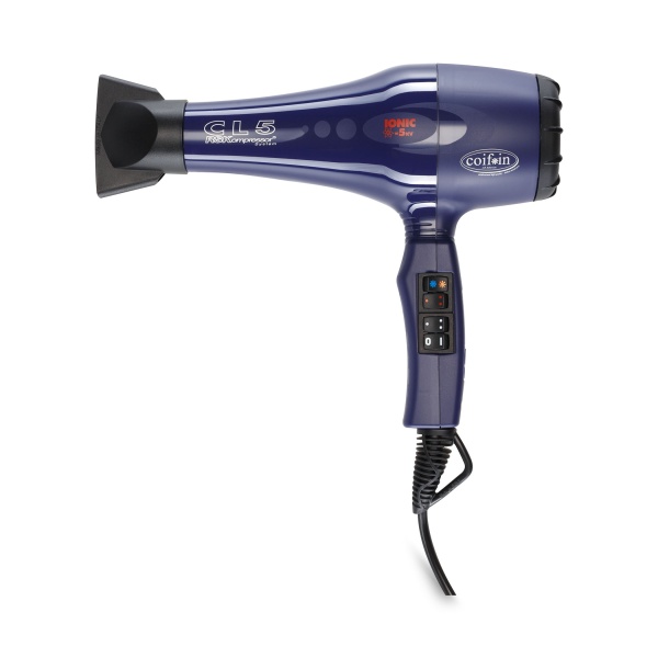Coifin Фен с ионизацией CLcl5Ri, 2300 Вт, 2 насадки, синий купить - 0