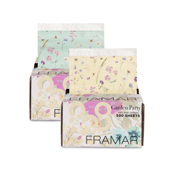 Framar Вытяжная фольга с тиснением Вечеринка в саду 5x11 Pop Ups Garden Party, 12.5 x 28 см, 500 листов купить - 0