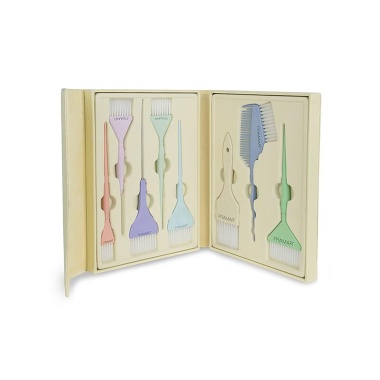 Framar Набор кистей в несессере Вечеринка в саду Tea Party Colour Brush Set, 8 шт купить