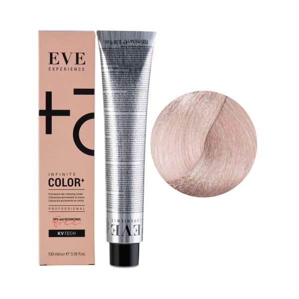 Farmavita Крем-краска для волос Eve Experience Color Cream, 10.21 платиновый блондин перламутрово-пепельный, 100 мл купить - 0