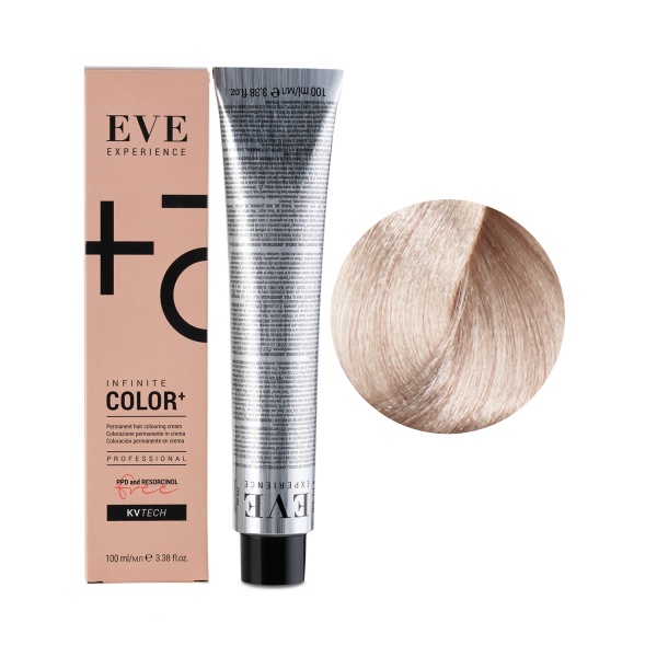 Farmavita Крем-краска для волос Eve Experience Color Cream, 10.82 платиновый блондин коричнево-перламутровый, 100 мл купить - 0