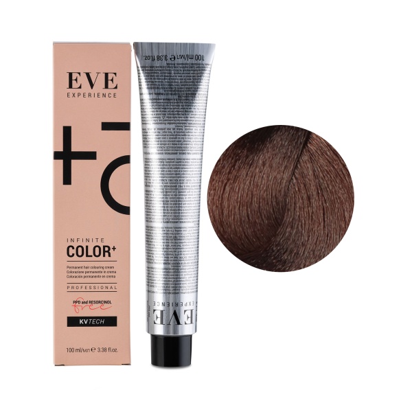 Farmavita Крем-краска для волос Eve Experience Color Cream, 5.03 теплый светло-каштановый, 100 мл купить - 0