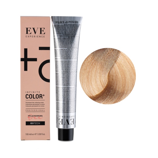Farmavita Крем-краска для волос Eve Experience Color Cream, 8.13 светлый блондин пепельный-золотистый, 100 мл купить - 0