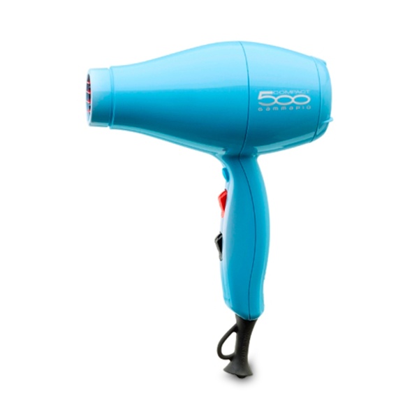 Gamma Piu Фен 500 Compact, 2000 Вт, голубой купить - 0