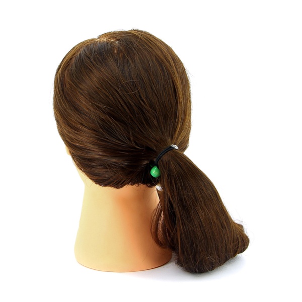 Dewal Pro Голова учебная протеиновые волосы, 50-60 см, шатенка купить - 0