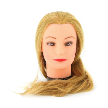 Dewal Голова учебная натуральные волосы, 50-60 см купить