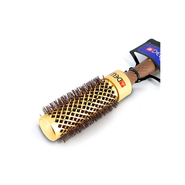 Dewal Pro Термобрашинг с керамическим покрытием, волнистая нейлоновая щетина, литая ручка Премиум, d 33 х 45 мм купить - 0