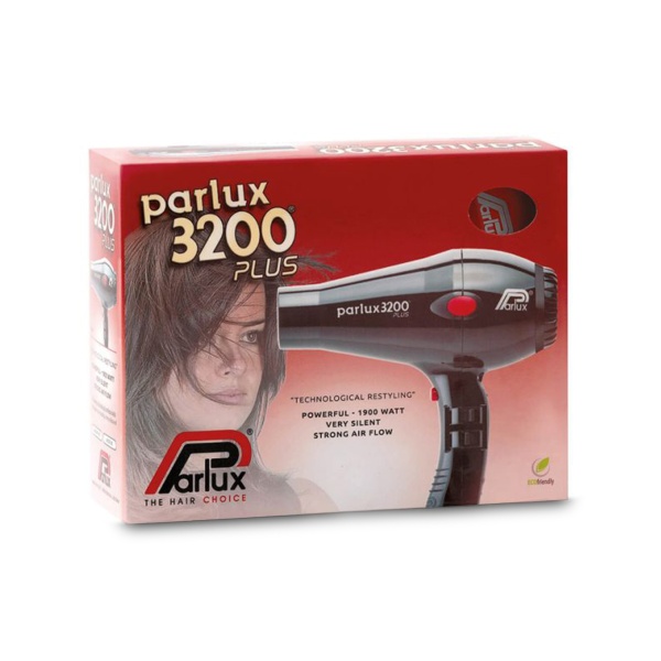 Parlux Фен 3200 Plus, 1900 Вт, черный купить - 0