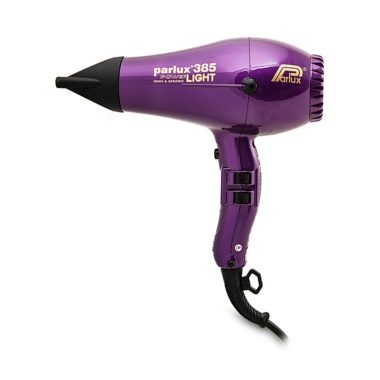 Parlux Фен 385 Power Light, 2150 Вт, фиолетовый, 2 насадки купить