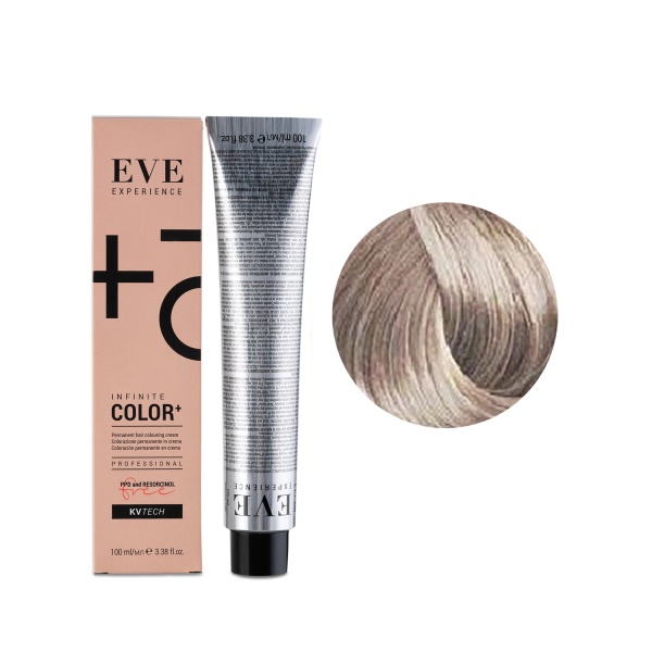 Farmavita Крем-краска для волос Eve Experience Color Cream, 11.021 мерцающий платиновый, 100 мл купить - 0