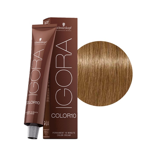 Schwarzkopf Professional Краска для седых волос Igora Color10, 8-65 Светлый русый шоколадный золотистый, 60 мл купить - 0