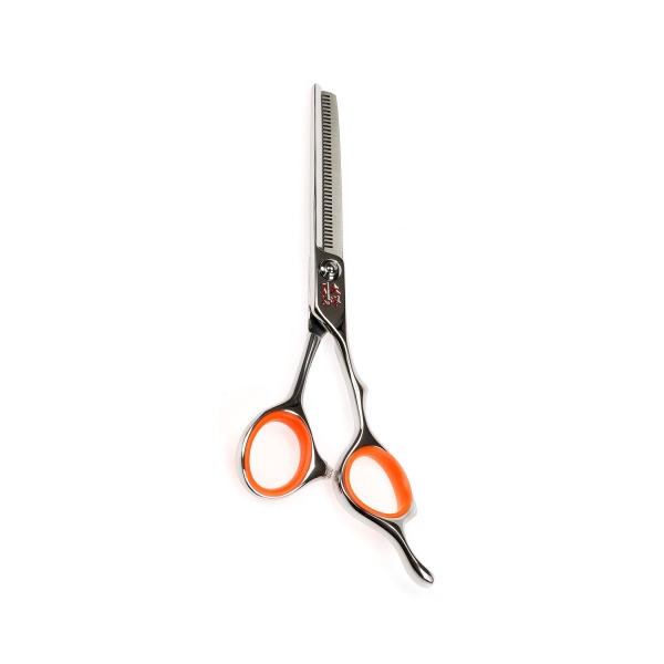 Tayo Парикмахерские ножницы филировочные эргономичные Orange, 5.5", 40 зубцов купить - 0