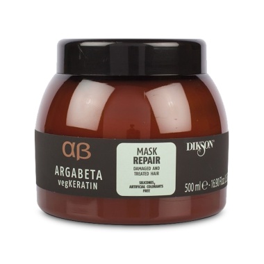 Dikson Маска для ослабленных и химически обработанных волос Argabeta VegKeratin, 500 мл купить