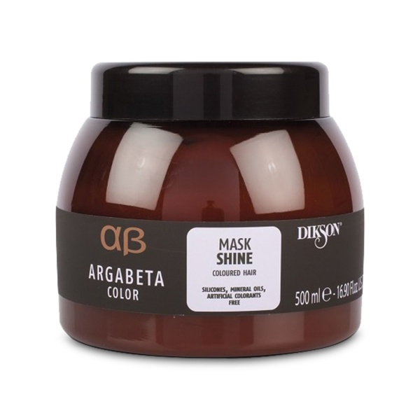 Dikson Маска для окрашенных волос с маслами черной смородины, виноградных косточек и сладкого миндаля Argabeta Mask Shine, 500 мл купить - 0