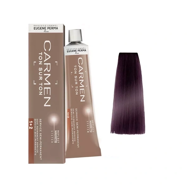 Eugene Perma Полуперманентная краска для волос Carmen Ton sur Ton, 5*26, 60 мл купить - 0