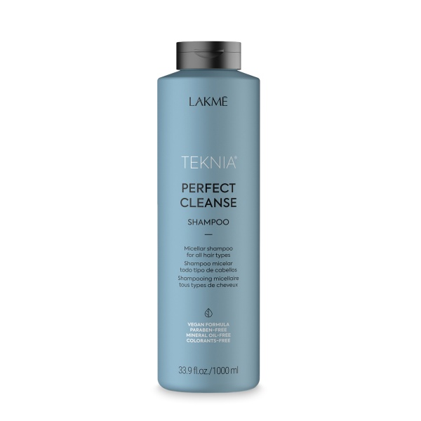 Lakme Шампунь мицеллярный для глубокой очистки волос Teknia Perfect Cleanse, 1000 мл купить - 0