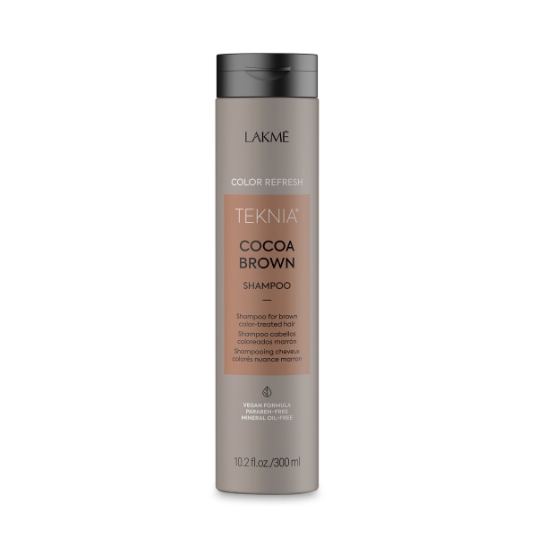 Lakme Шампунь для волос коричневых оттенков Teknia Color Refresh Cocoa Brown, 300 мл купить - 0