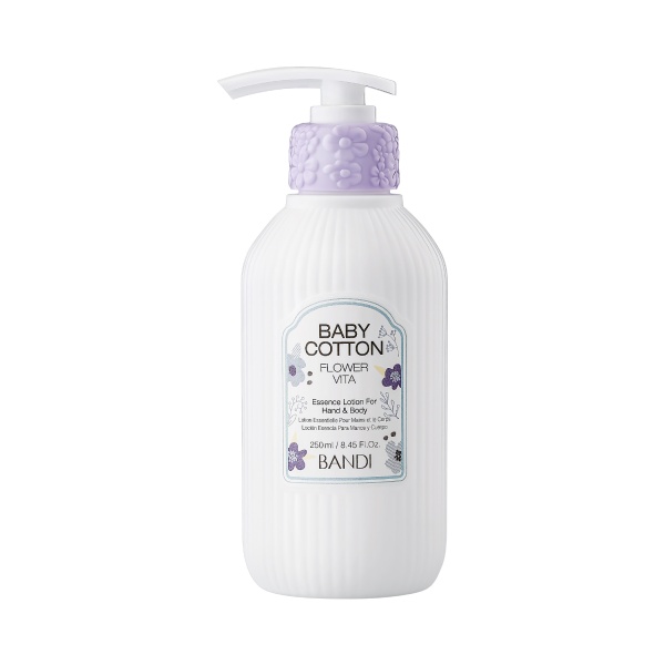 Bandi Лосьон для рук Нежность хлопка Flower Vita Essence Lotion Baby Cotton, 250 мл купить - 0