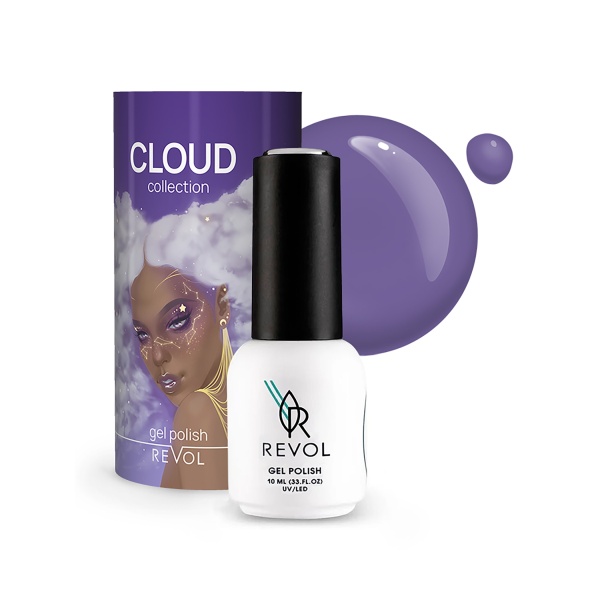 Revol Гель-лак для ногтей Cloud, №1 Purple Dream, 10 мл купить - 0