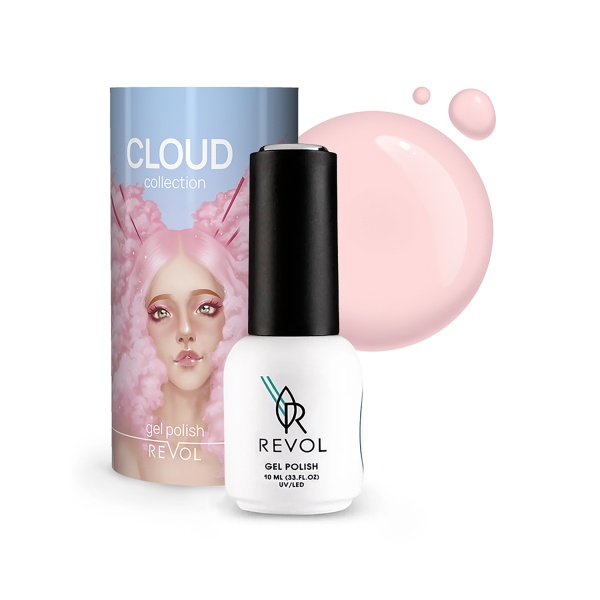 Revol Гель-лак для ногтей Cloud, №7 Pink Dream, 10 мл купить - 0