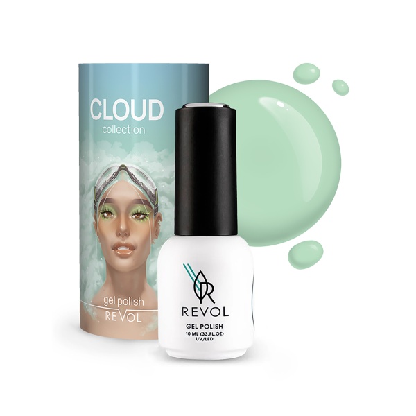 Revol Гель-лак для ногтей Cloud, №6 Green Dream, 10 мл купить - 0