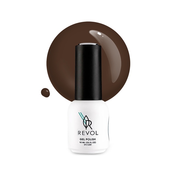 Revol Гель-лак для ногтей Coffee Soul, №7 Elegant Mocaccino, 10 мл купить - 0