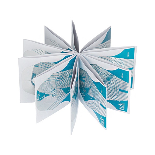 Irisk Professional Формы для наращивания широкие в пакете, 20 шт купить - 0