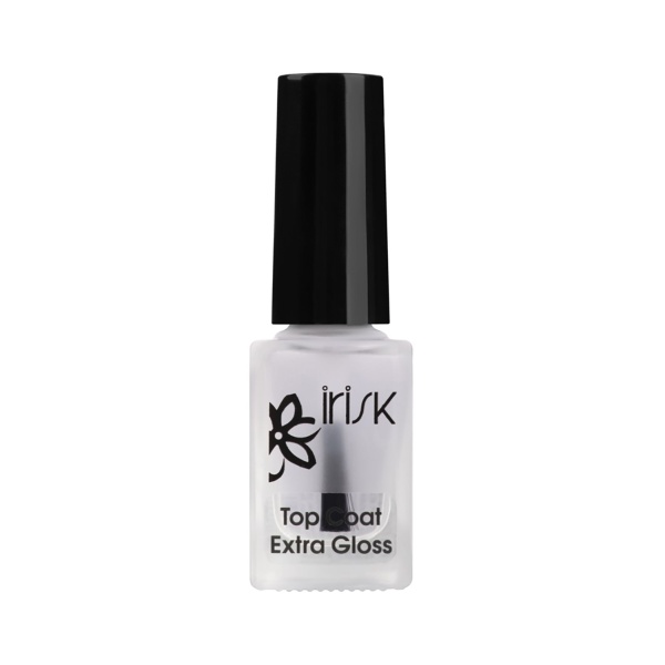 Irisk Professional Закрепитель лака для придания экстра блеска Top Coat Extra Gloss, 8 мл купить - 0