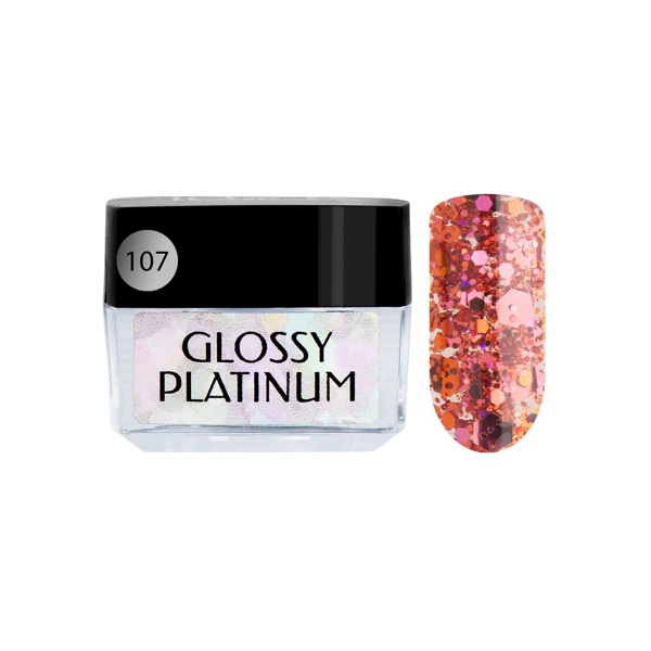 Irisk Professional Гель-лак Glossy Platinum Duochrome, №107, 5 гр купить - 0