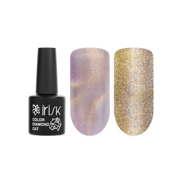 Irisk Professional Гель-лак кошачий глаз Color Diamond Cat, №020, 10 мл купить - 0
