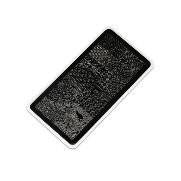 E.Mi Пластина для стемпинга, №06 Принты купить - 0