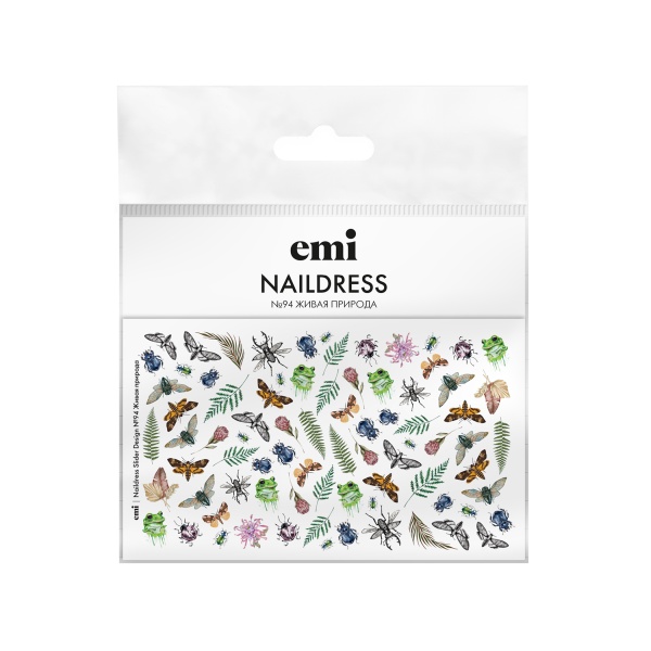 E.Mi Слайдеры Naildress Slider Design, №94 Живая природа купить - 0